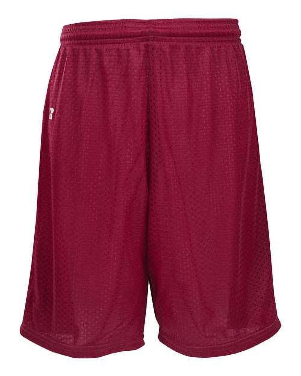 Russell Athletic Youth Tricot Mesh Short M Cardinal
